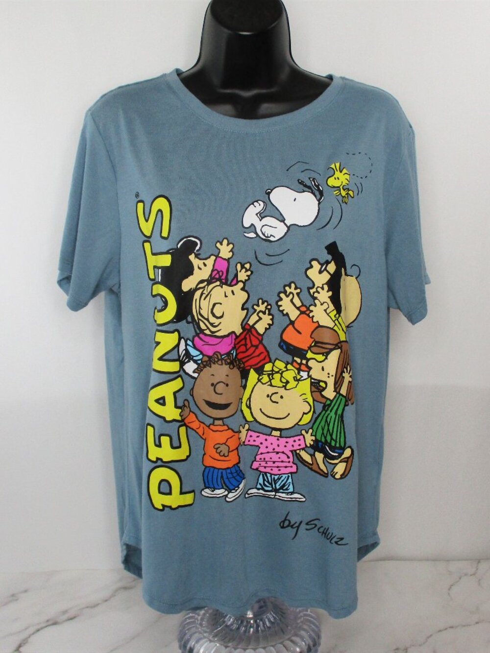Peanuts and the Gang by Charles Schultz Graphic T-Shirt Juniors Women